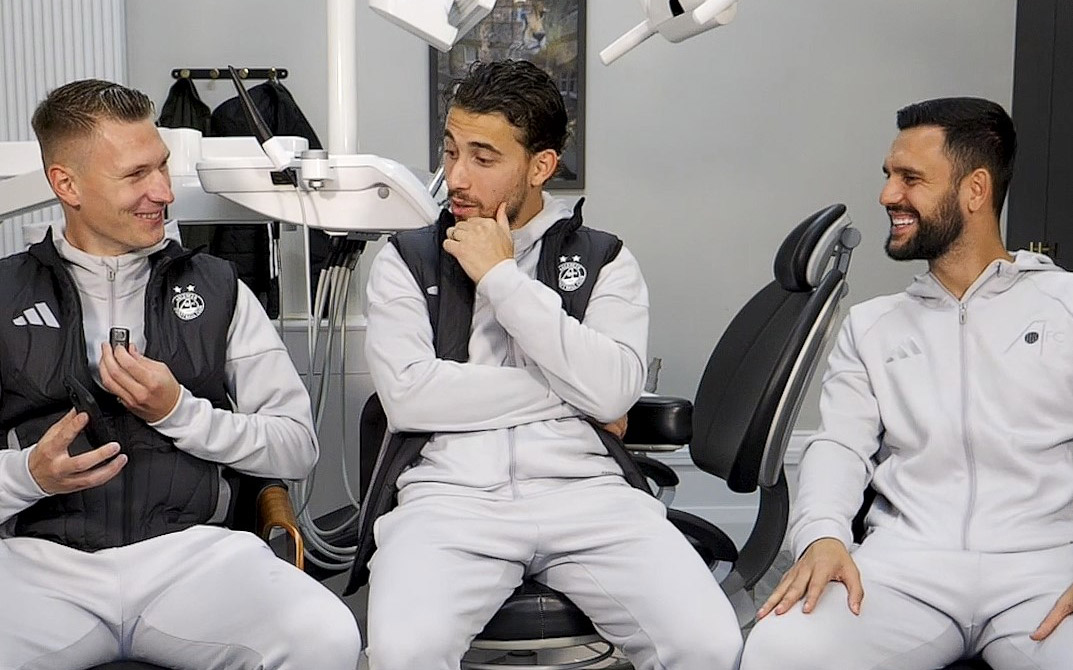 Aberdeen FC Players Put Their Smiles to the Test at Andrew Scott Dental Care
